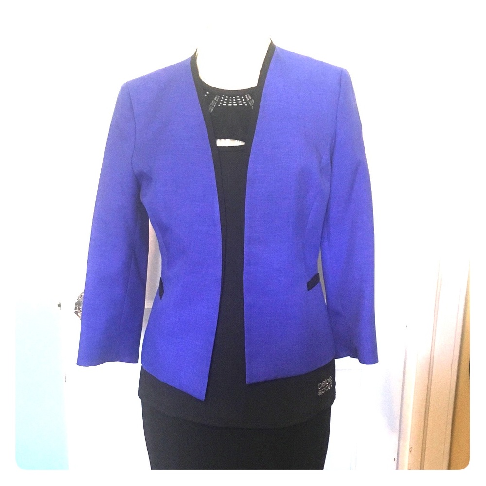 Evan Piccone Blue Jacket EUC